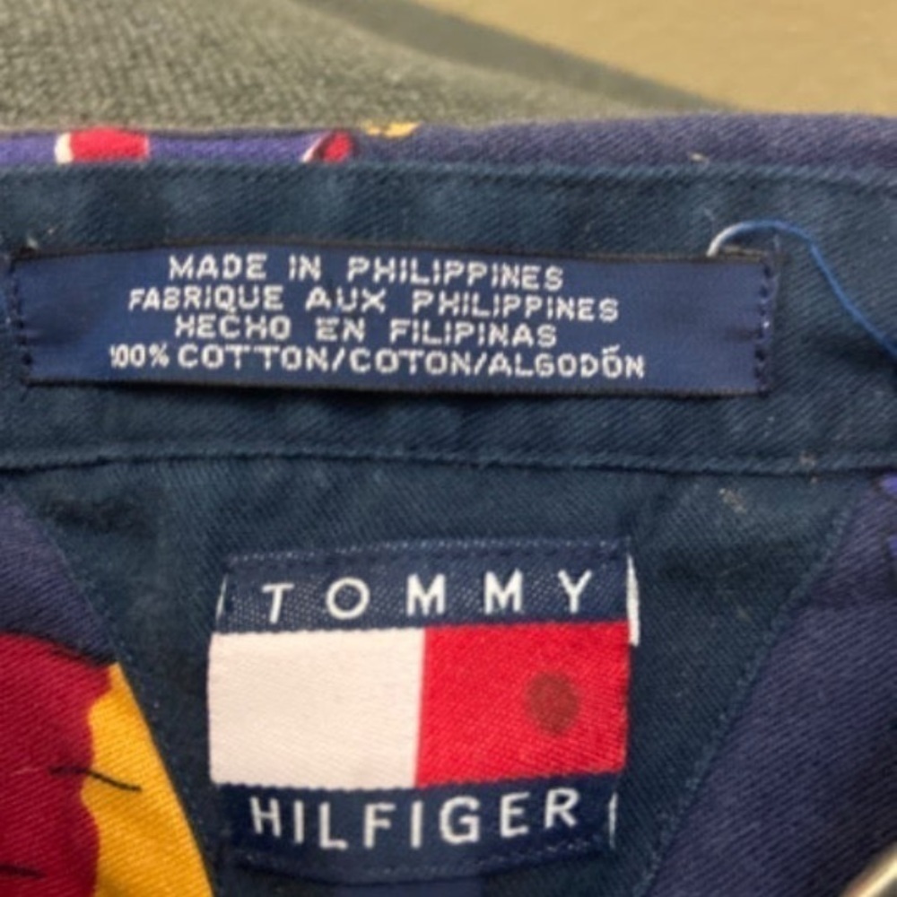 Tommy Hilfiger vintage Shirt boys large - Picture 4 of 7